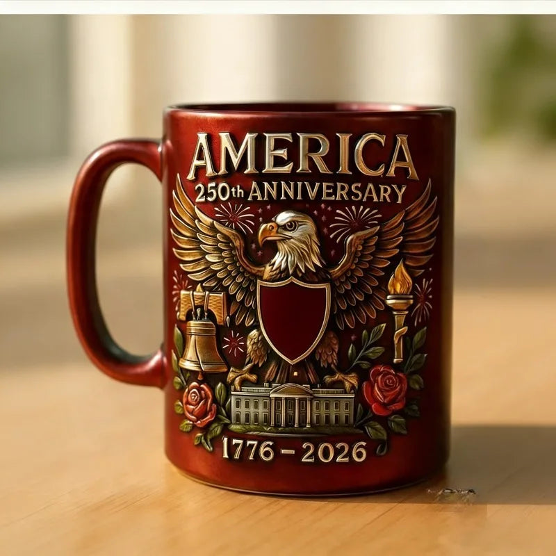 USA 250th Anniversary Coffee Mug