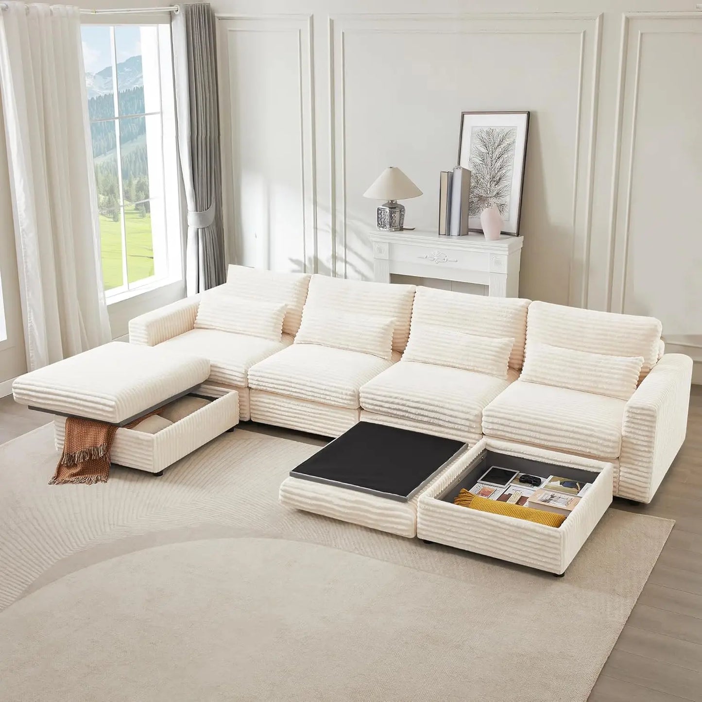 Storage Ottoman, Easy Assembly Square