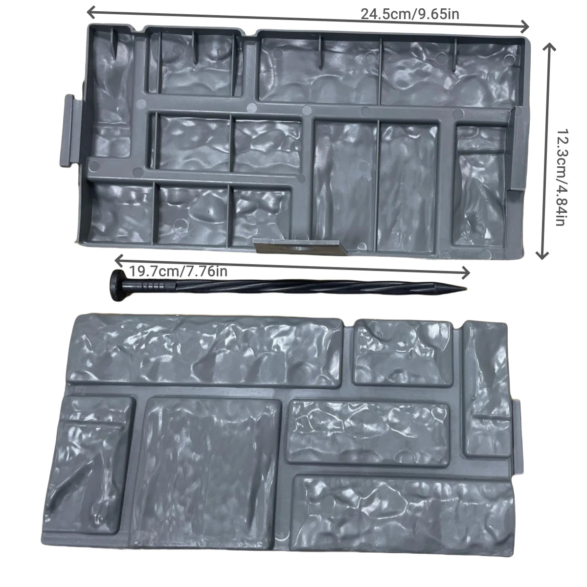 10pcs/set Garden Landscape Edging - Interlocking Lawn Edging for Landscaping
