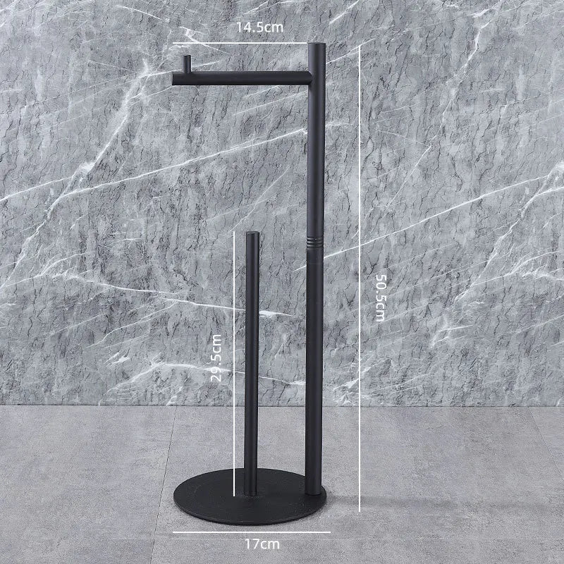 Floor-standing Toilet Paper Holder