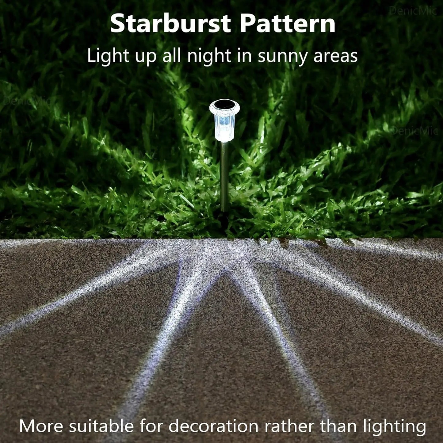 Solar Lights Outdoor 10 Pack Waterproof