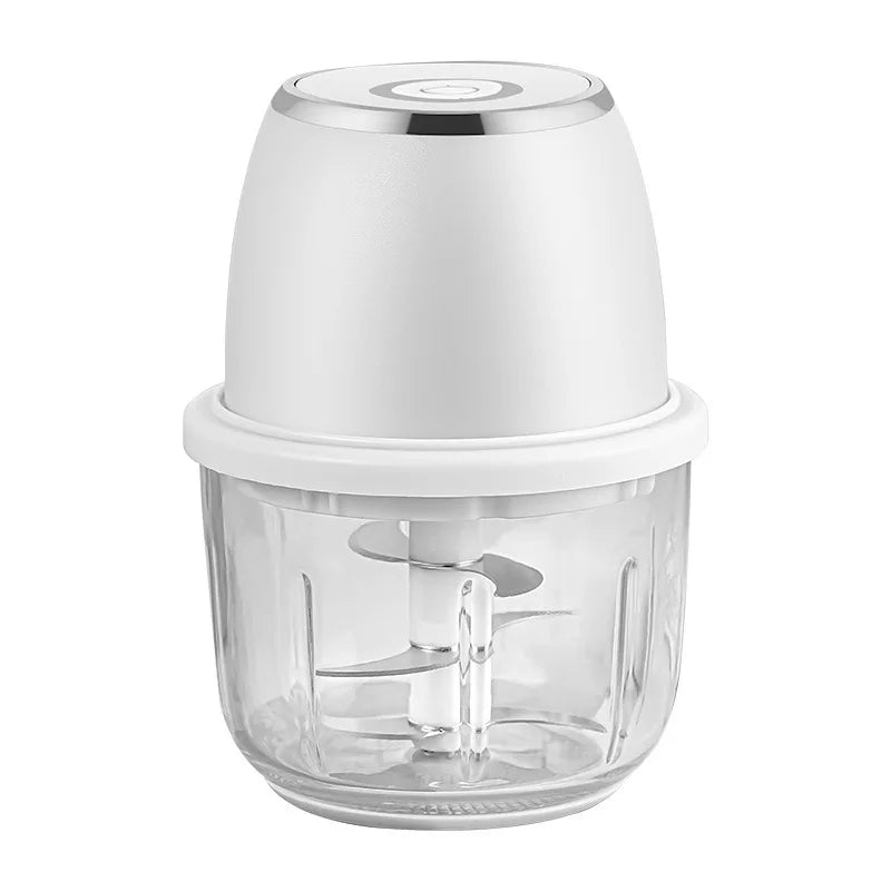 350ML Electric Food Processor – USB Meat Grinder, Garlic Masher & Multi‑Function Veggie Chopper