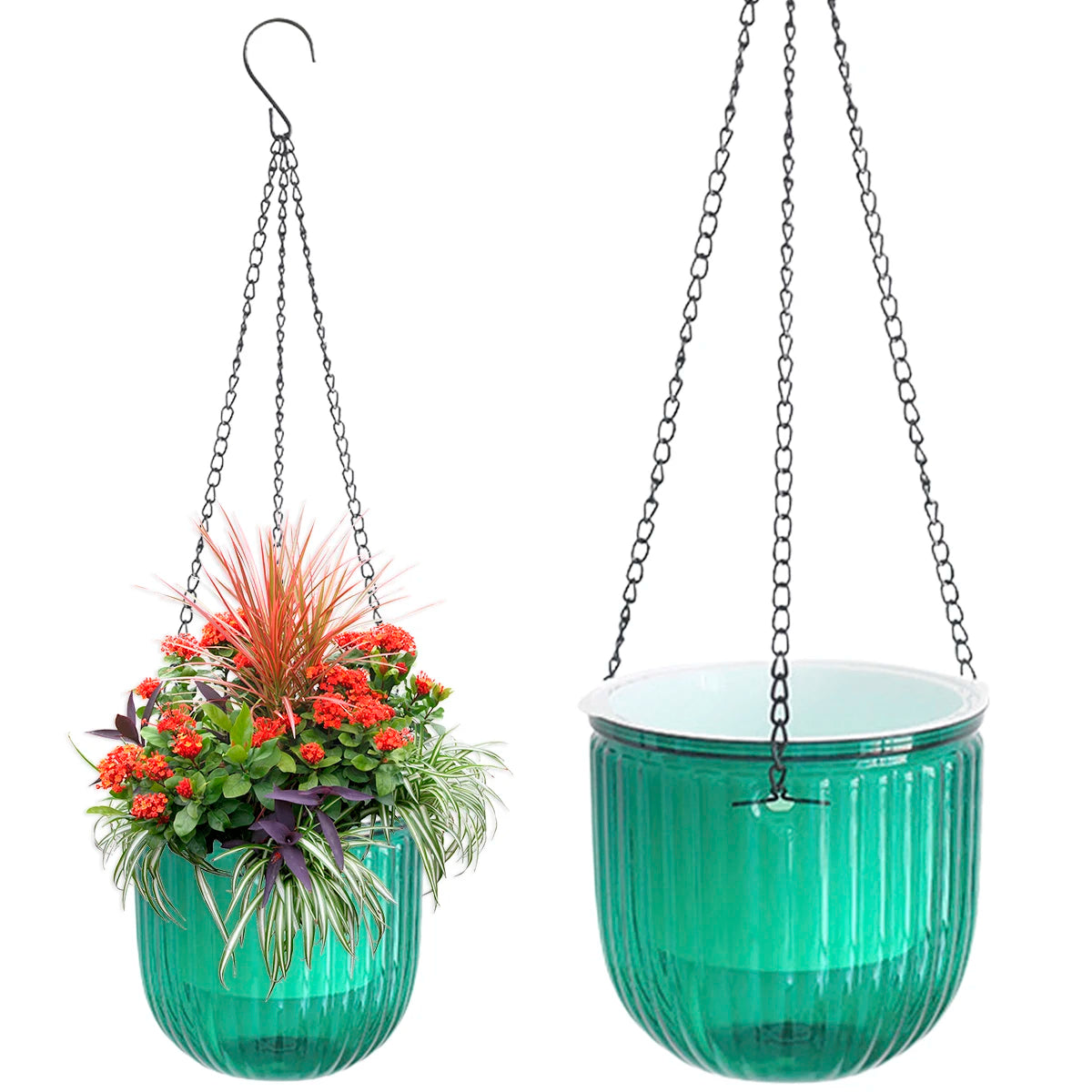 Flower Hanging Metal Hook with Bracket