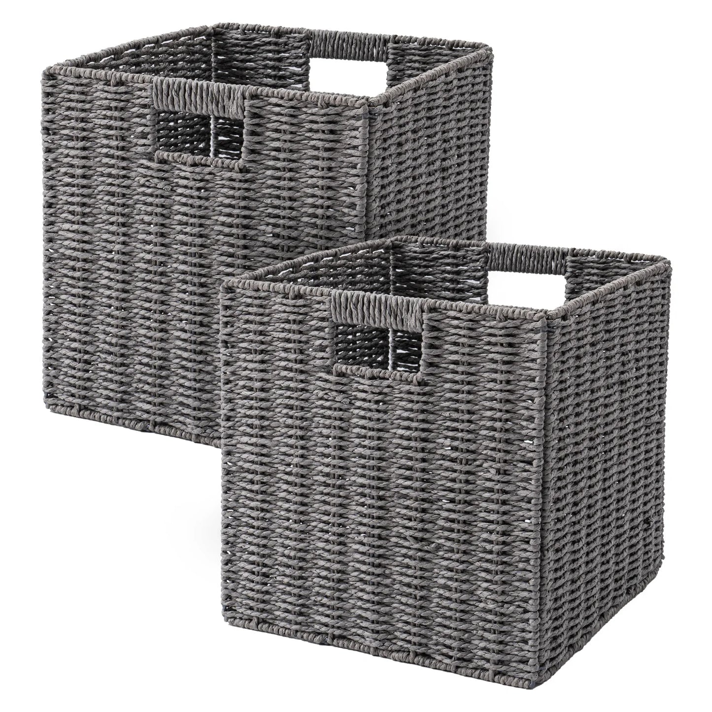 Wicker Storage Baskets, Set of 2 n
