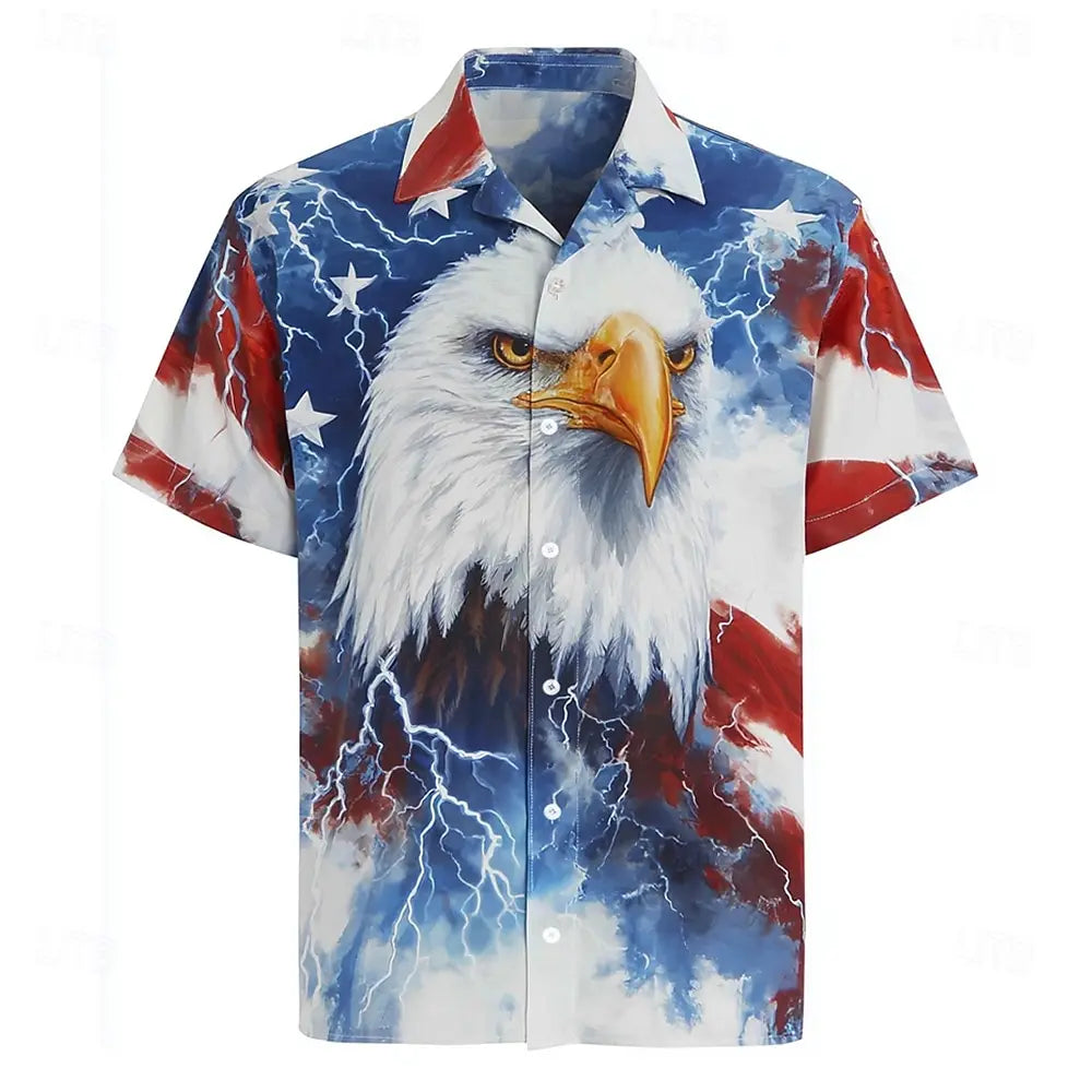 Men's Eagle America's 250th Anniversary Button Up Shirt