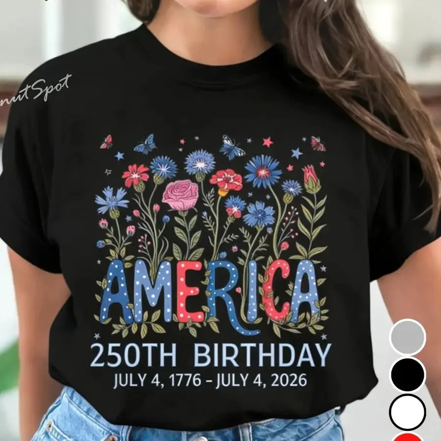 America 250th Birthday T-Shirt