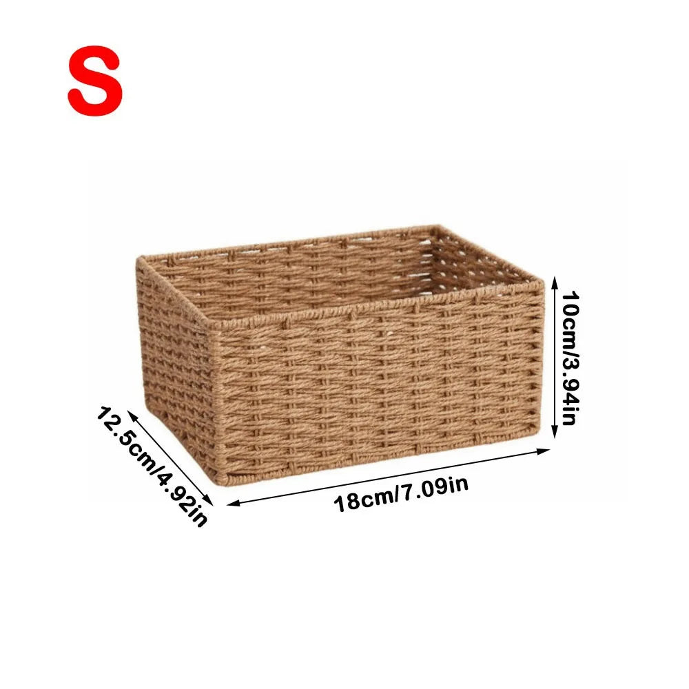 Handwoven Storage Basket – Reusable