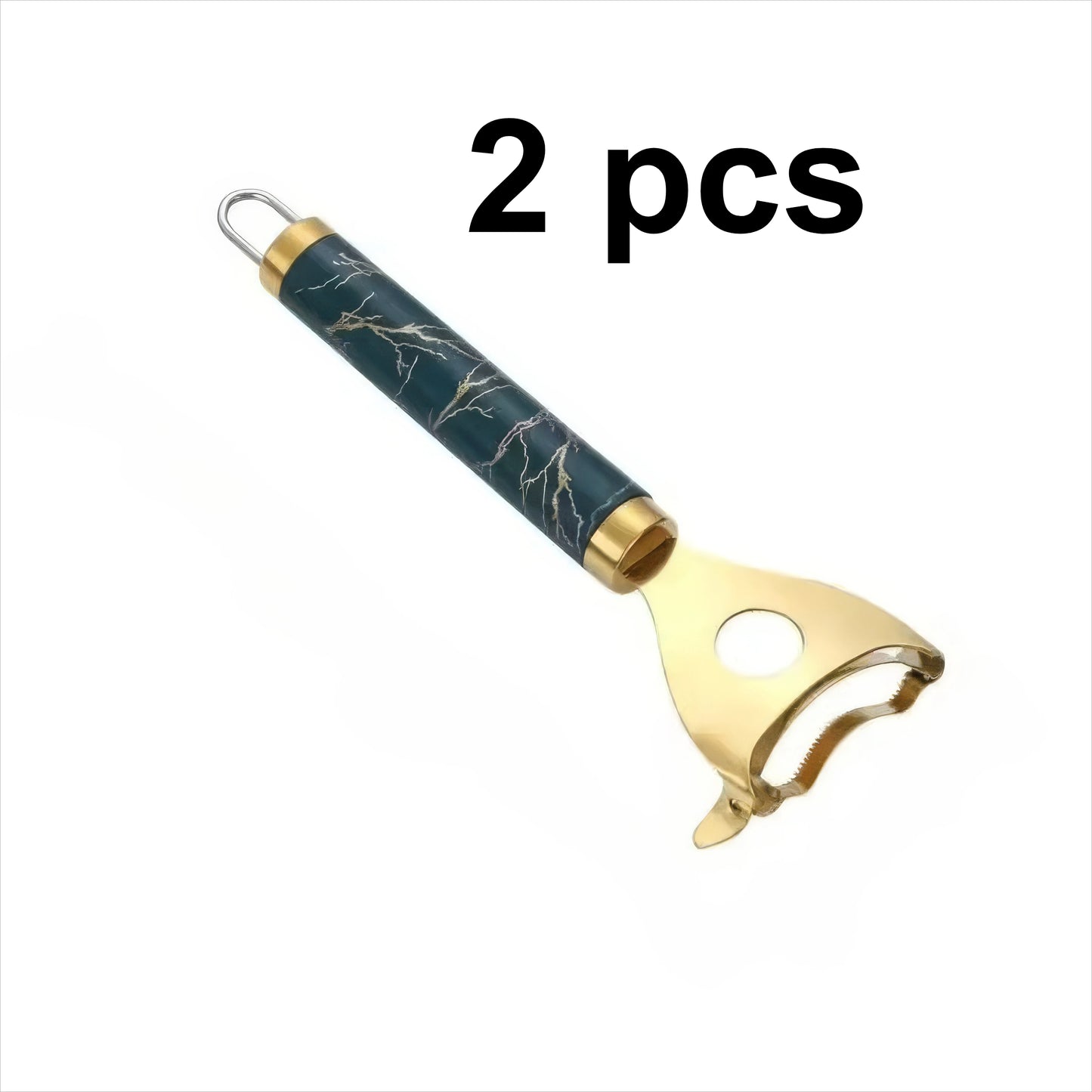 Golden Corn Peeler with Serrated Blade – Easy‑Clean Corn Plow Tool (1 or 2‑Piece Set)