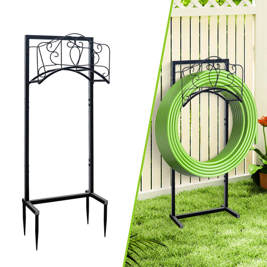 Heavy Duty Metal Hose Stand - Freestanding