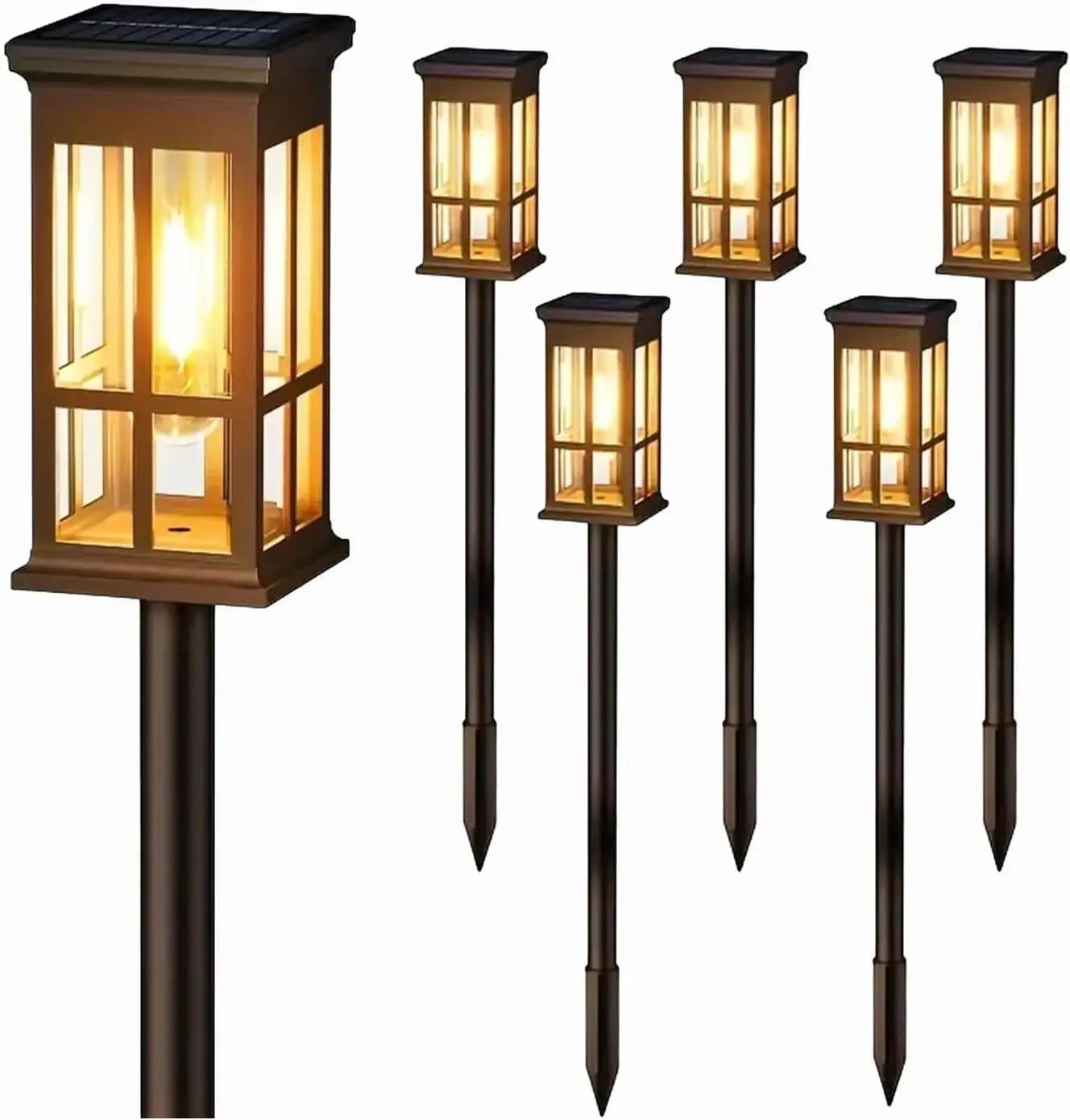 Solar Pathway Outdoor Lighting, Waterproof