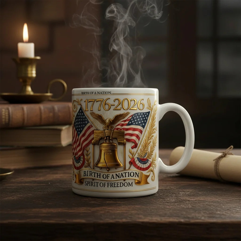 USA 250th Anniversary Coffee Mug