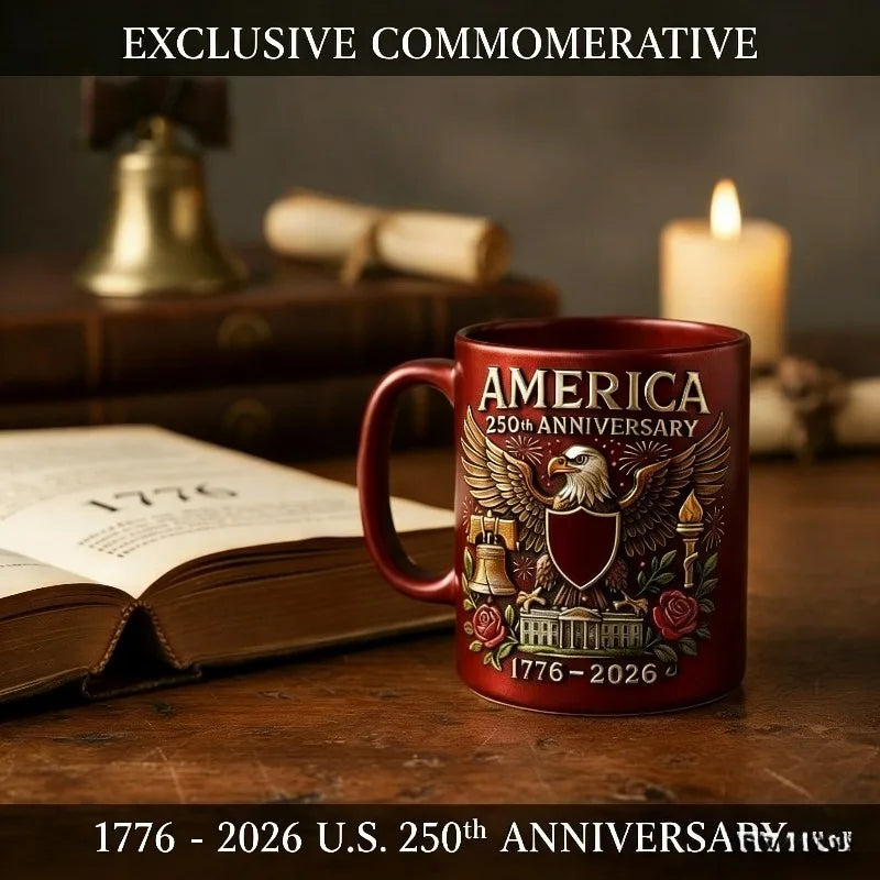USA 250th Anniversary Coffee Mug