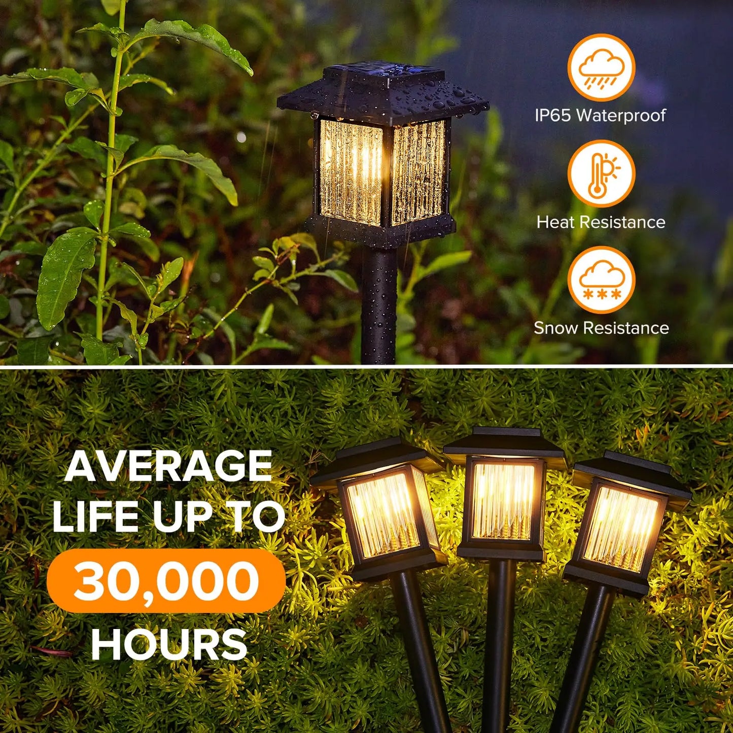 Solar Pathway Outdoor Solar Light, Waterproof