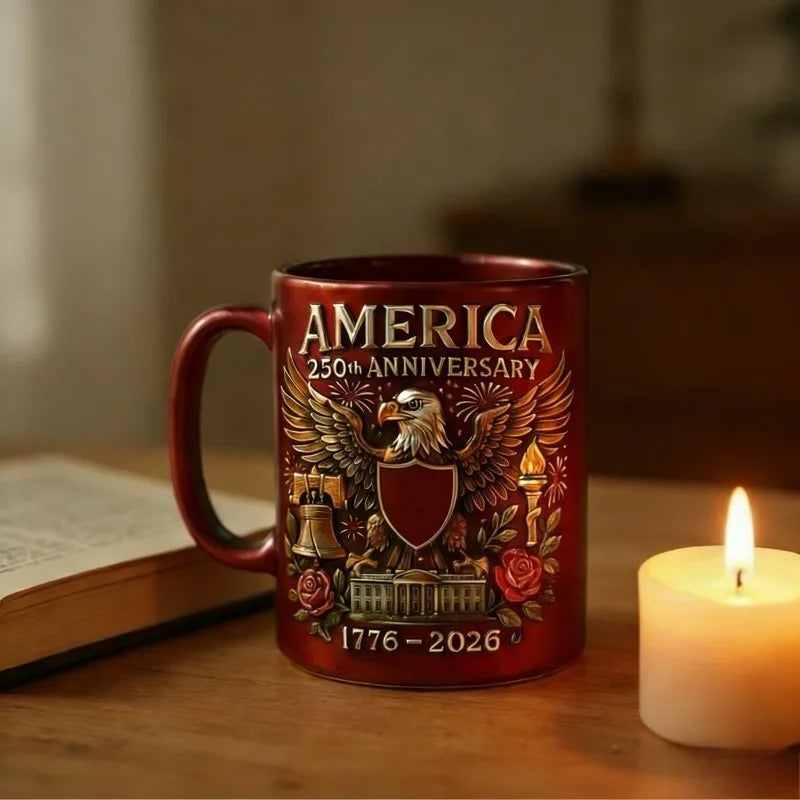 USA 250th Anniversary Coffee Mug