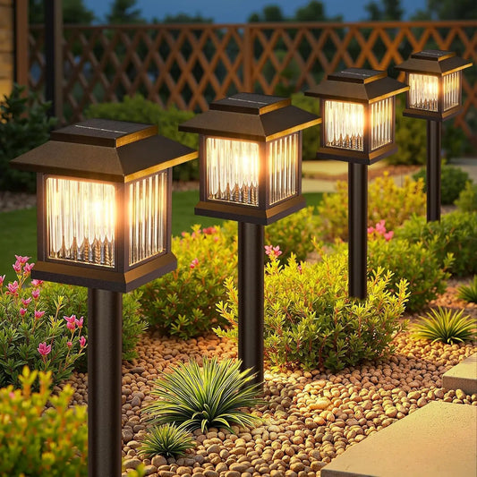 Solar Pathway Outdoor Solar Light, Waterproof
