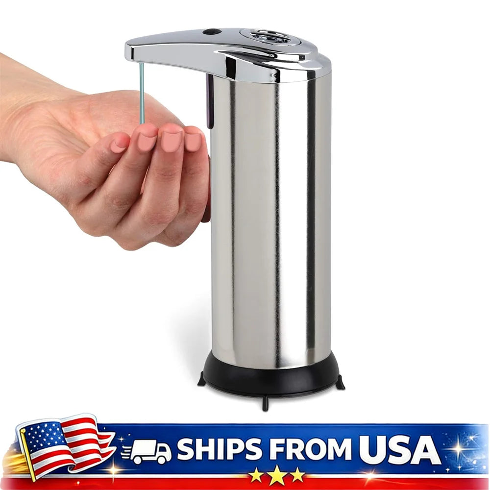 Touchless Automatic Soap Dispenser With Infrared Sensor