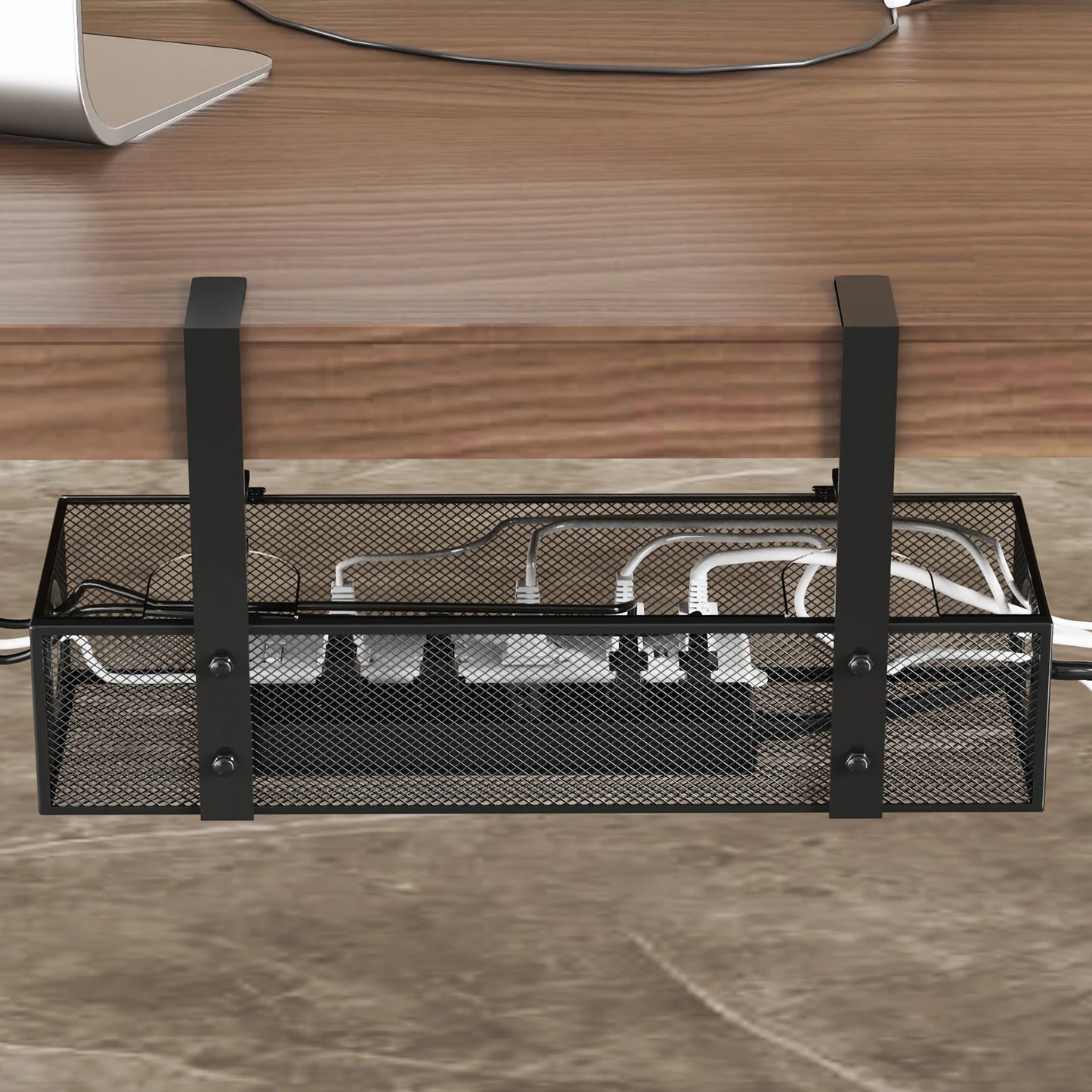 Under Desk Box - Wire Management & Cord Organizer