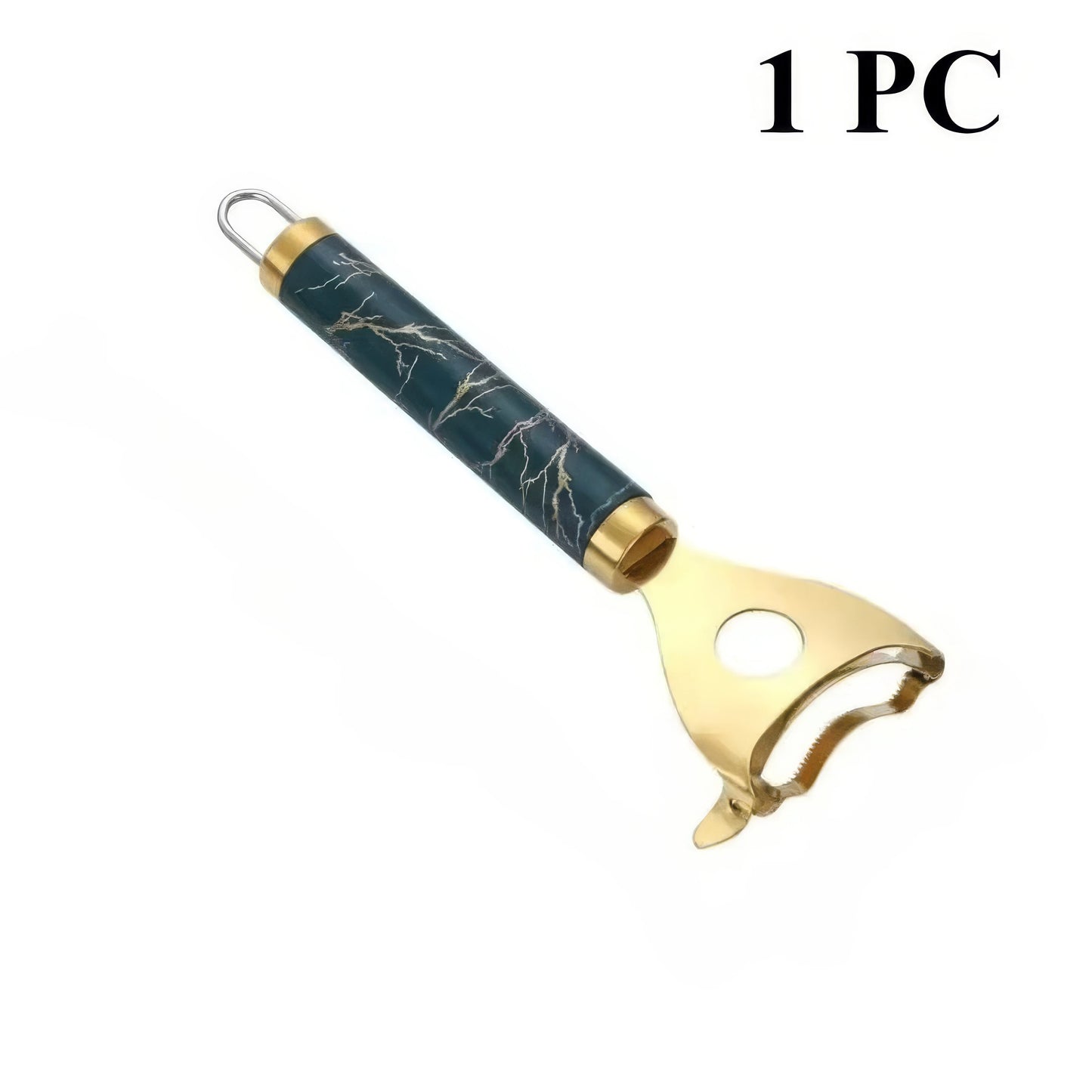 Golden Corn Peeler with Serrated Blade – Easy‑Clean Corn Plow Tool (1 or 2‑Piece Set)