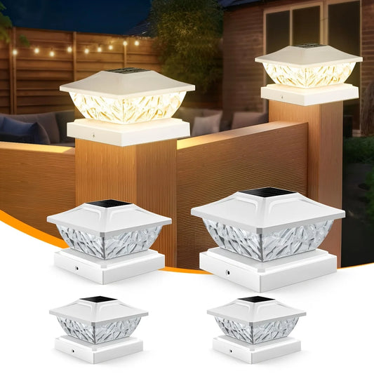Outdoor Solar Light for Fence/Gate Pillar Head, Waterproof