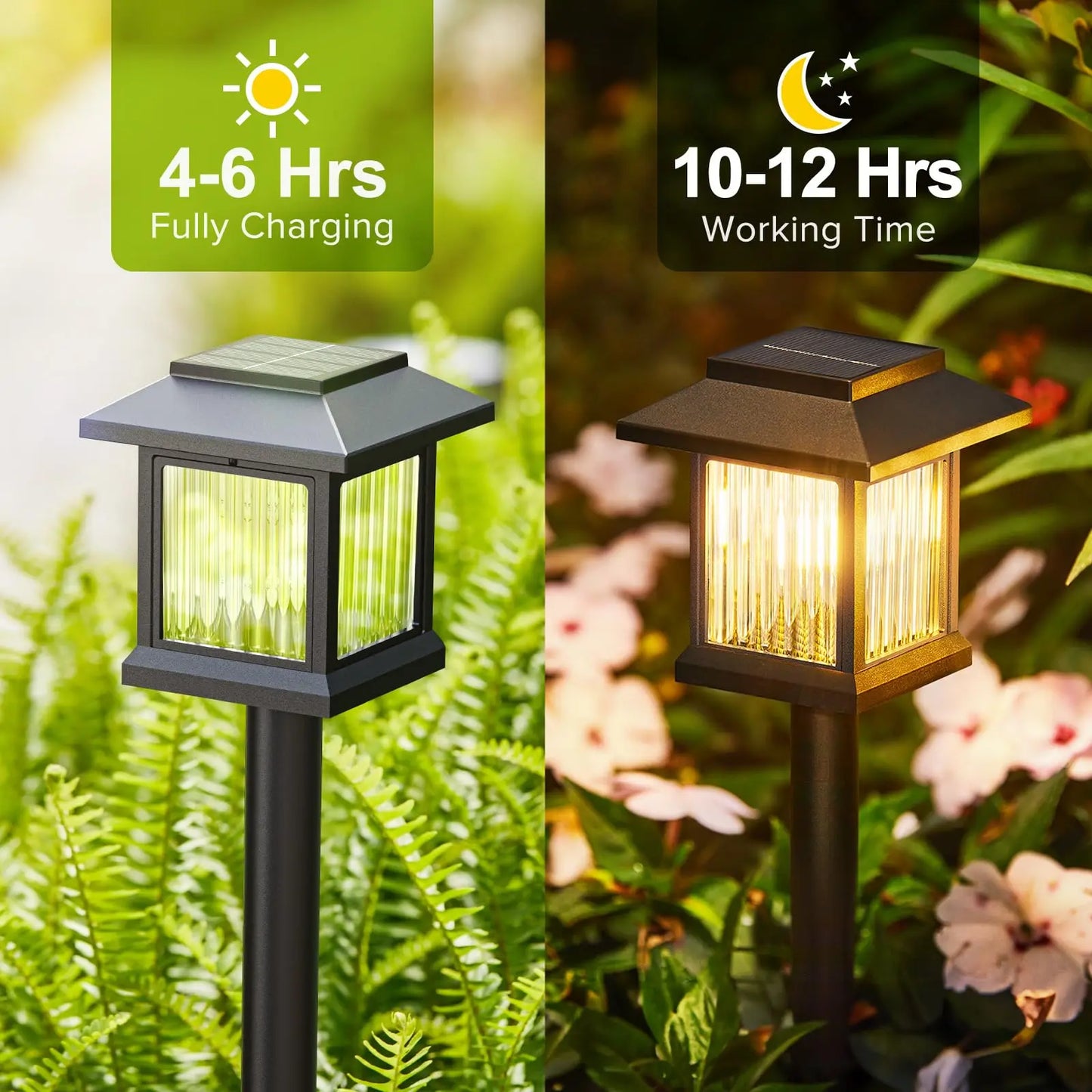 Solar Pathway Outdoor Solar Light, Waterproof