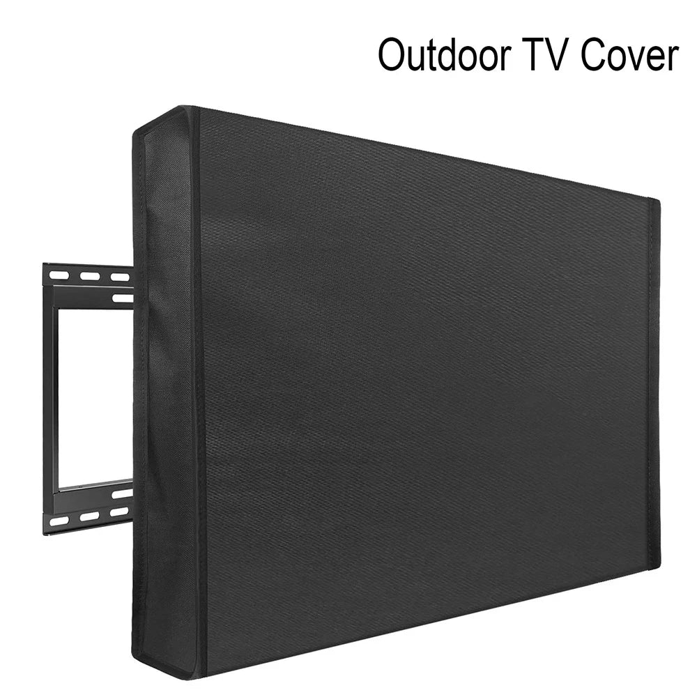 Outdoor Patio TV Screen Cover from 22" to 70" - Weatherproof and Dust-proof