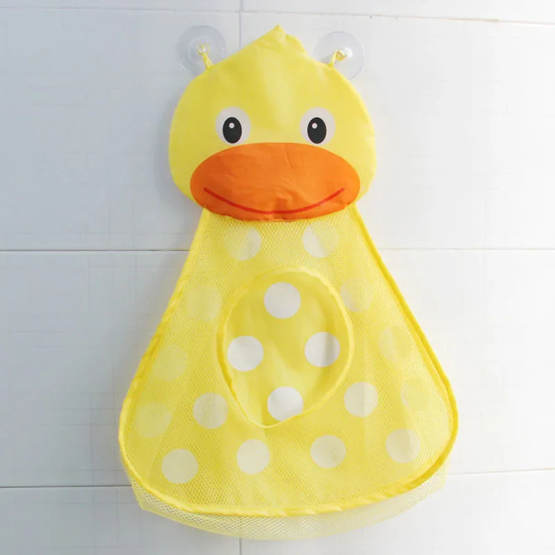 Baby Bath Toys with Mesh Storage Bag – Cute Animal Sets with Strong Suction Cups