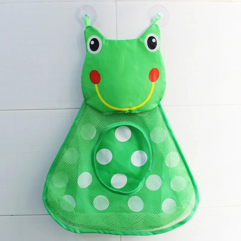 Baby Bath Toys with Mesh Storage Bag – Cute Animal Sets with Strong Suction Cups