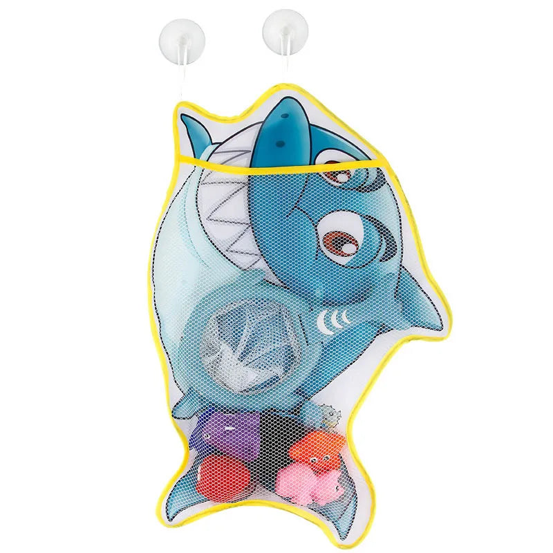Baby Bath Toys with Mesh Storage Bag – Cute Animal Sets with Strong Suction Cups