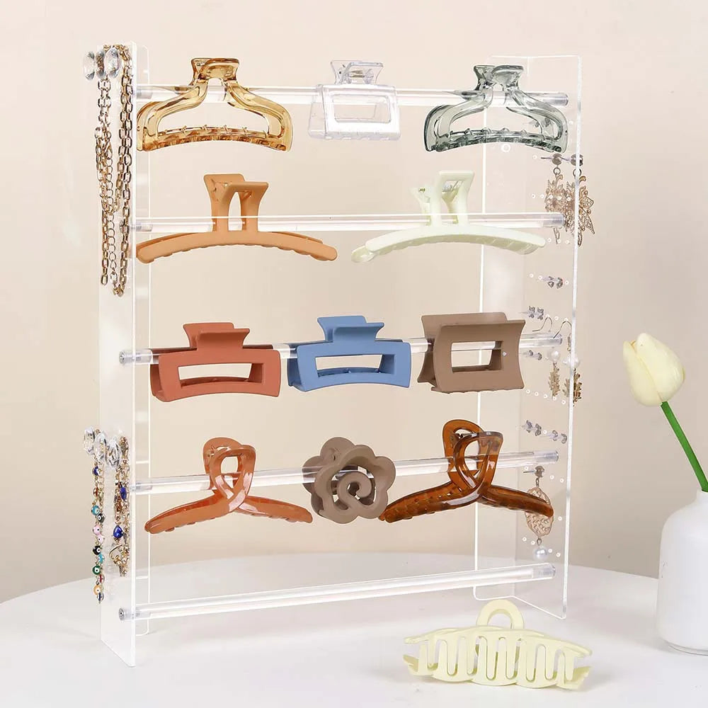 Acrylic Hair Hoop Storage Rack