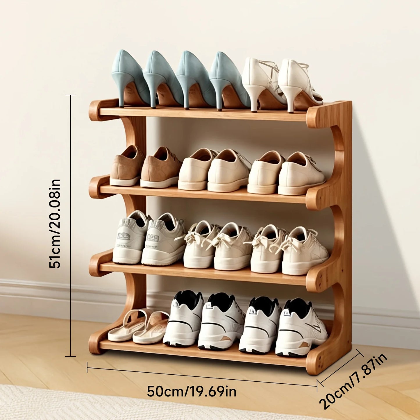 Multi-Tier Shoe Storage Rack