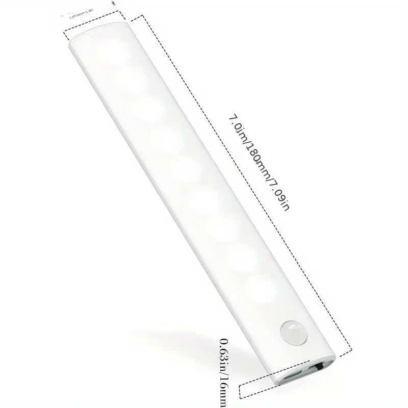 Motion Sensor Under‑Cabinet Lights – Dual‑Color LED (1/3/5/6 Pack)