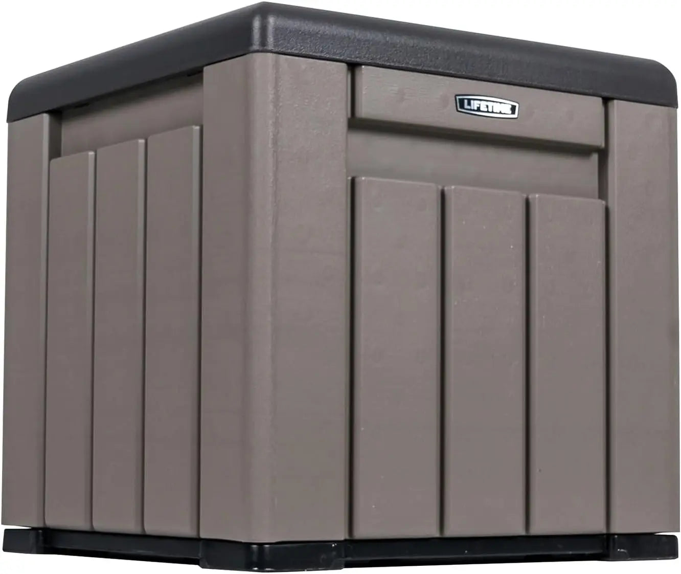 Outdoor Storage Cube Deck Box for Package Delivery, Patio Furniture Cushions, Garden Tools, Pool Accessories, 25 Gallon