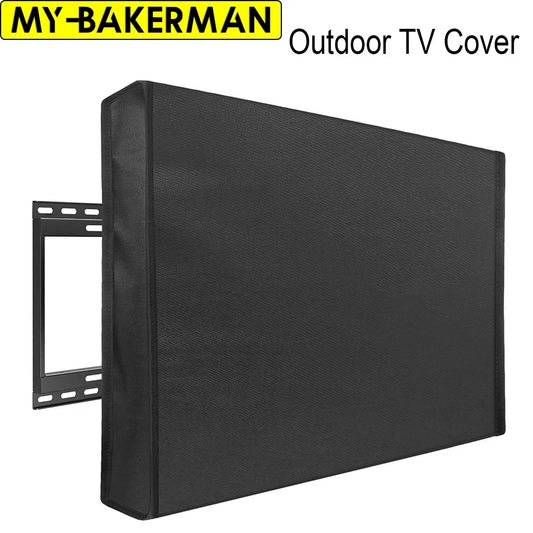 Outdoor Patio TV Screen Cover from 22" to 70" - Weatherproof and Dust-proof