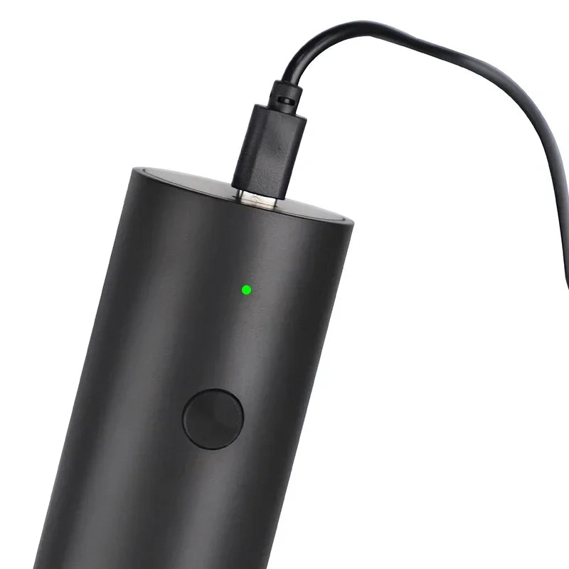 USB Rechargeable Electric Salt and Pepper Grinder Adjustable Coarseness Large Capacity