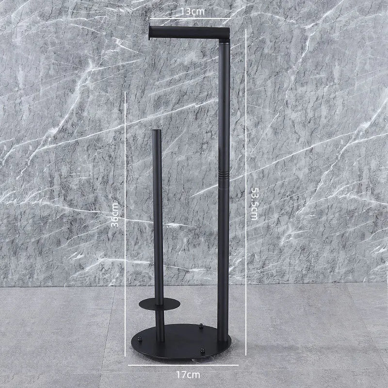 Floor-standing Toilet Paper Holder