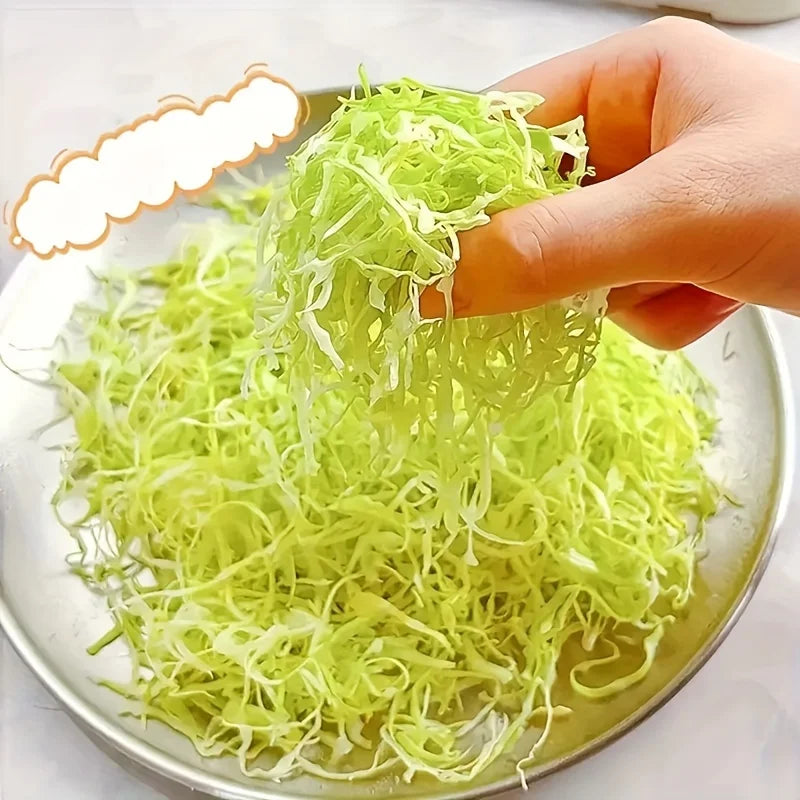 Vegetable Slicer & Shredder – Compact Dual‑Purpose Tool for Salads, Cabbage & Everyday Prep