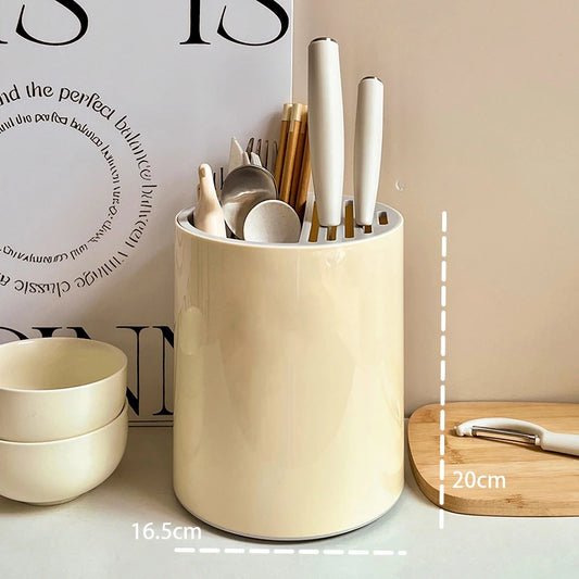 Rotating Kitchen Knife Holder Storage Rack
