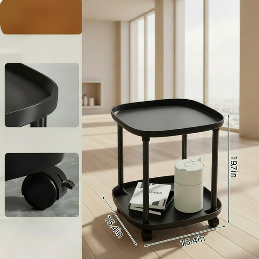 Side Table with wheels
