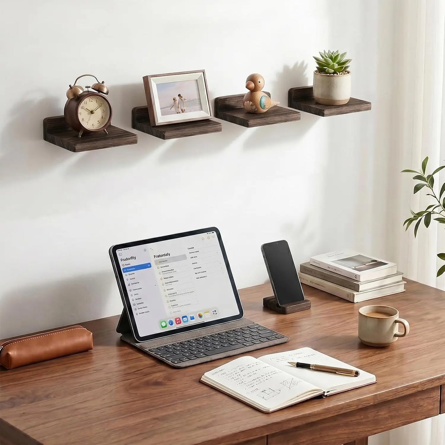 Floating Shelves, 5x5 inch- Set of 4