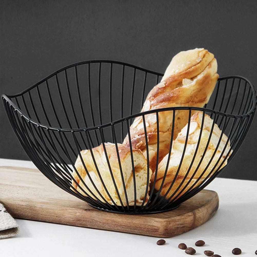 Geometric Fruit Gallery - Matte Wire Basin