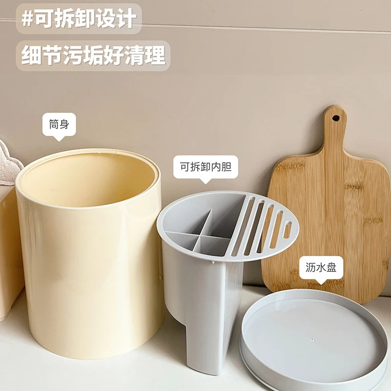 Rotating Kitchen Knife Holder Storage Rack