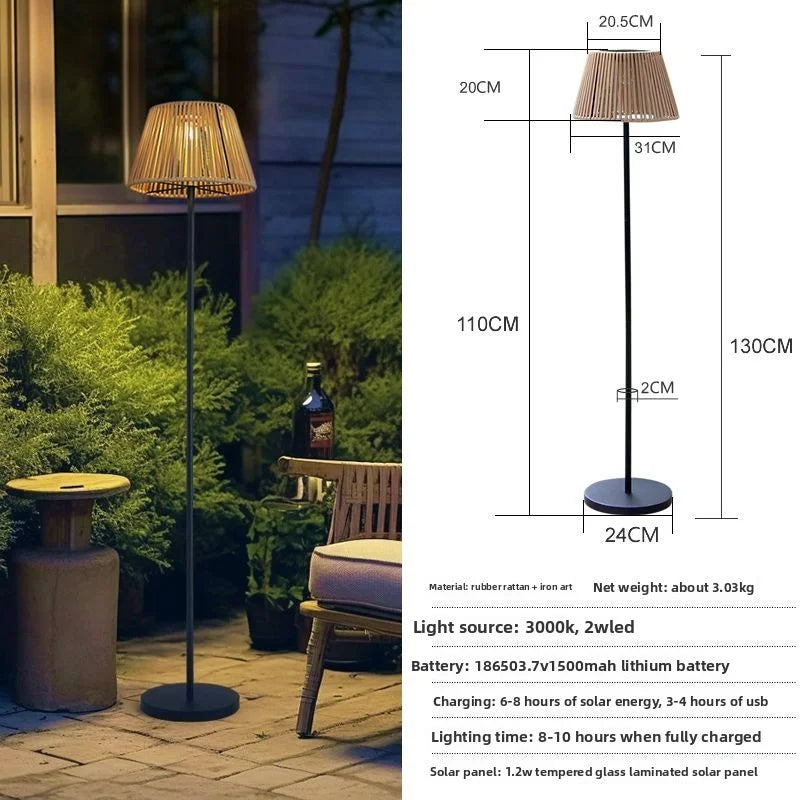 Solar‑Powered Outdoor Pendant Lamp – Modern Hanging Light for Patios & Gardens