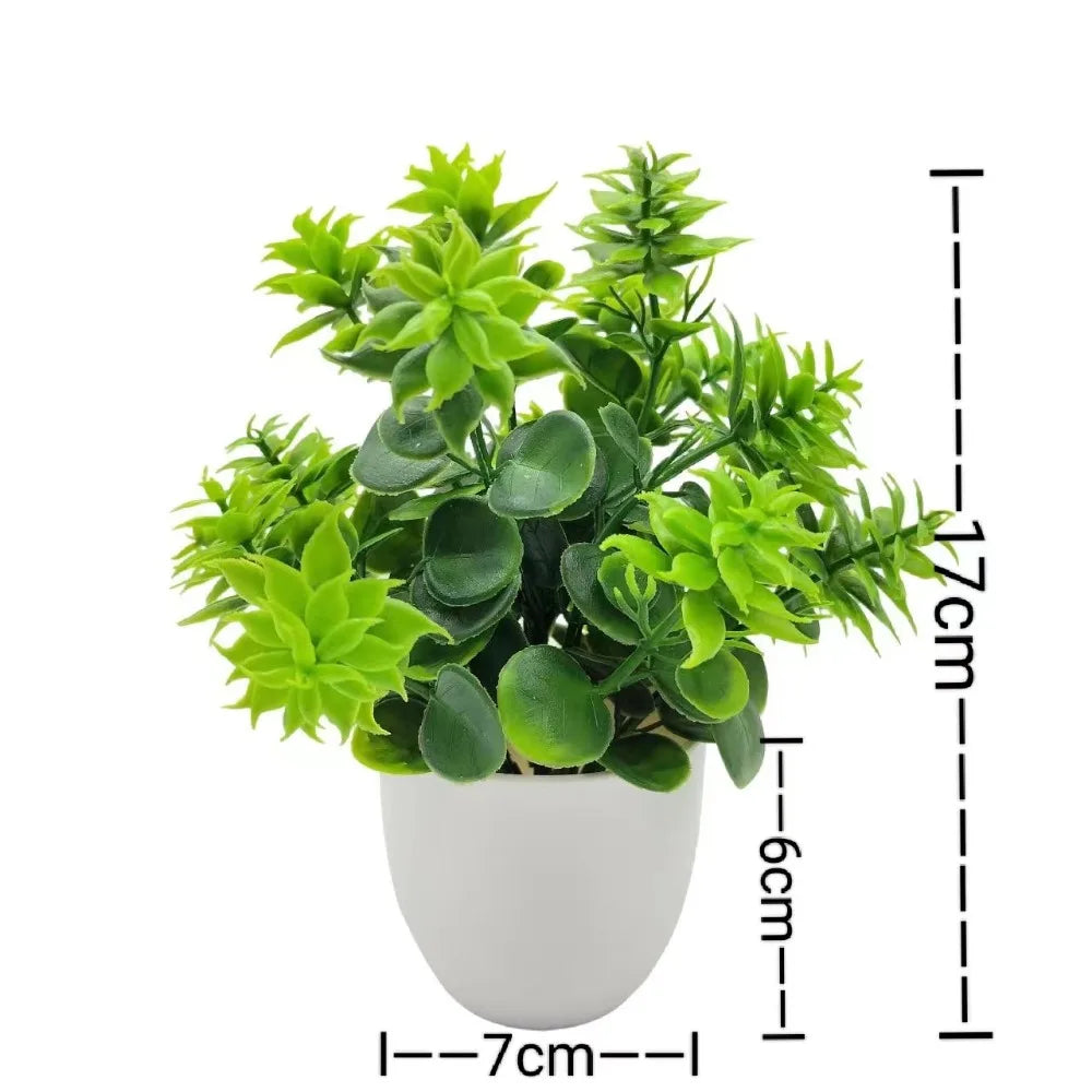 Mini Artificial Potted Plants - Home Decor