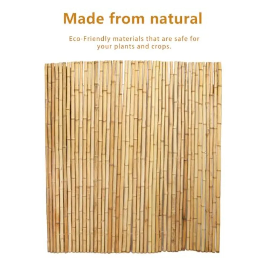 4FT x 6FT Natural Bamboo Privacy Fencing