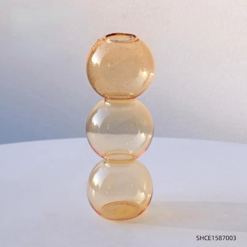 Nordic Glass Terrarium Vase for Plant & Flower Decor
