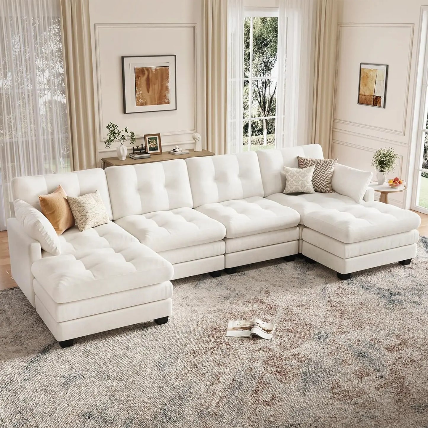 U Shaped Sectional Sofa