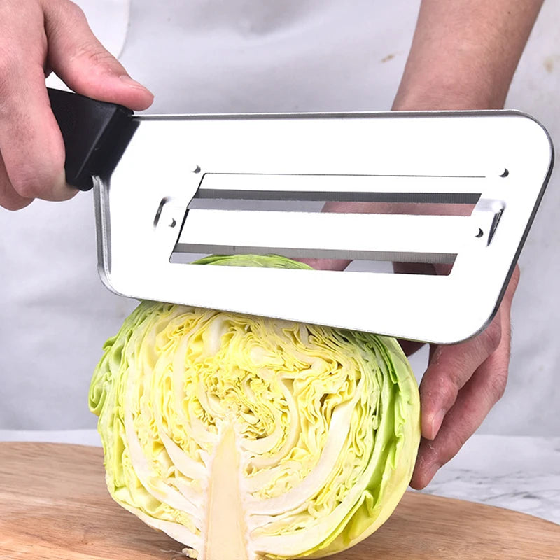 Vegetable Slicer with Handle – Multi‑Functional Vegetable Cutter for Fast, Even Slicing