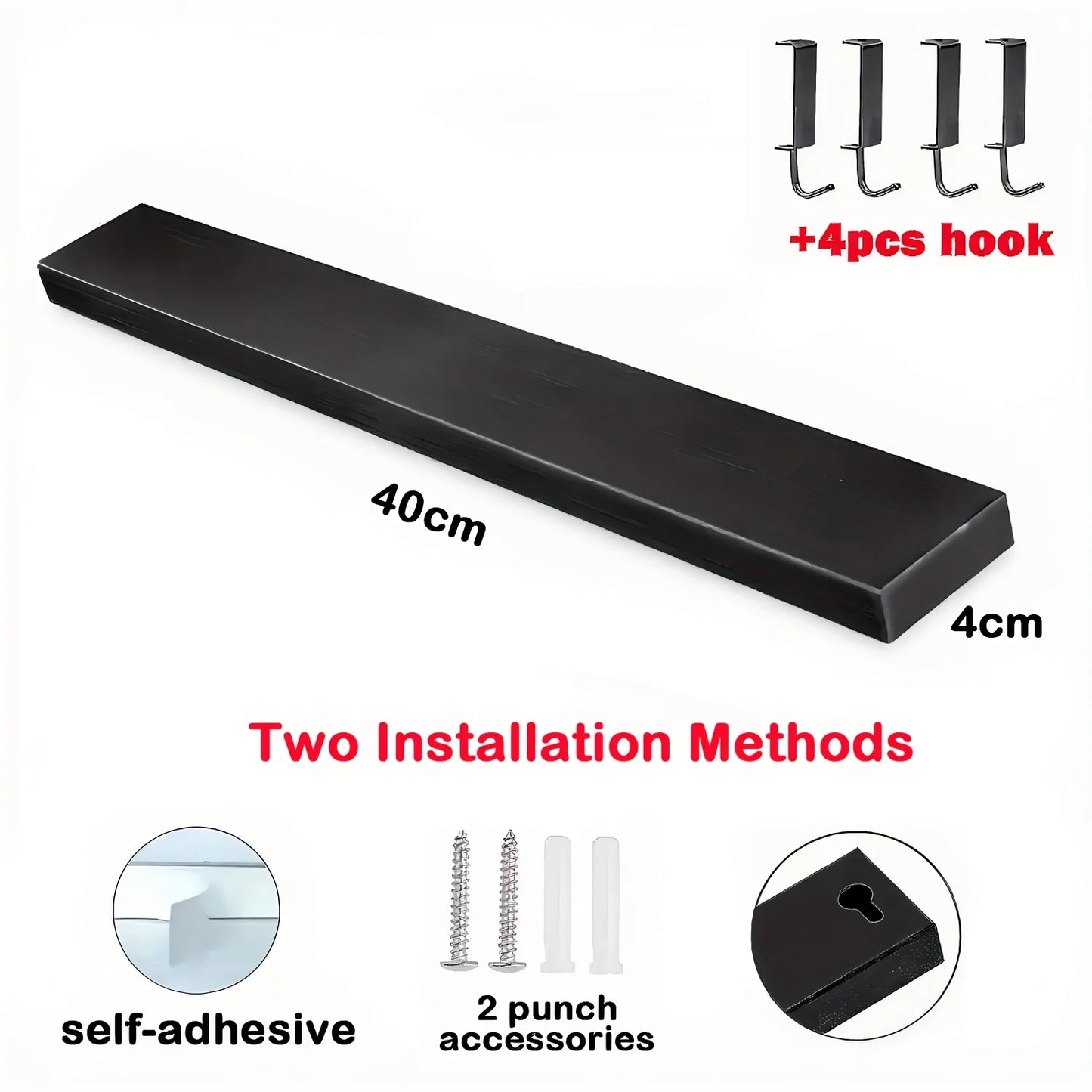 Stainless Steel Knife Stand Magnetic Knife Holder - Wall Block Storage Rack for Knives Kitchen Accessories