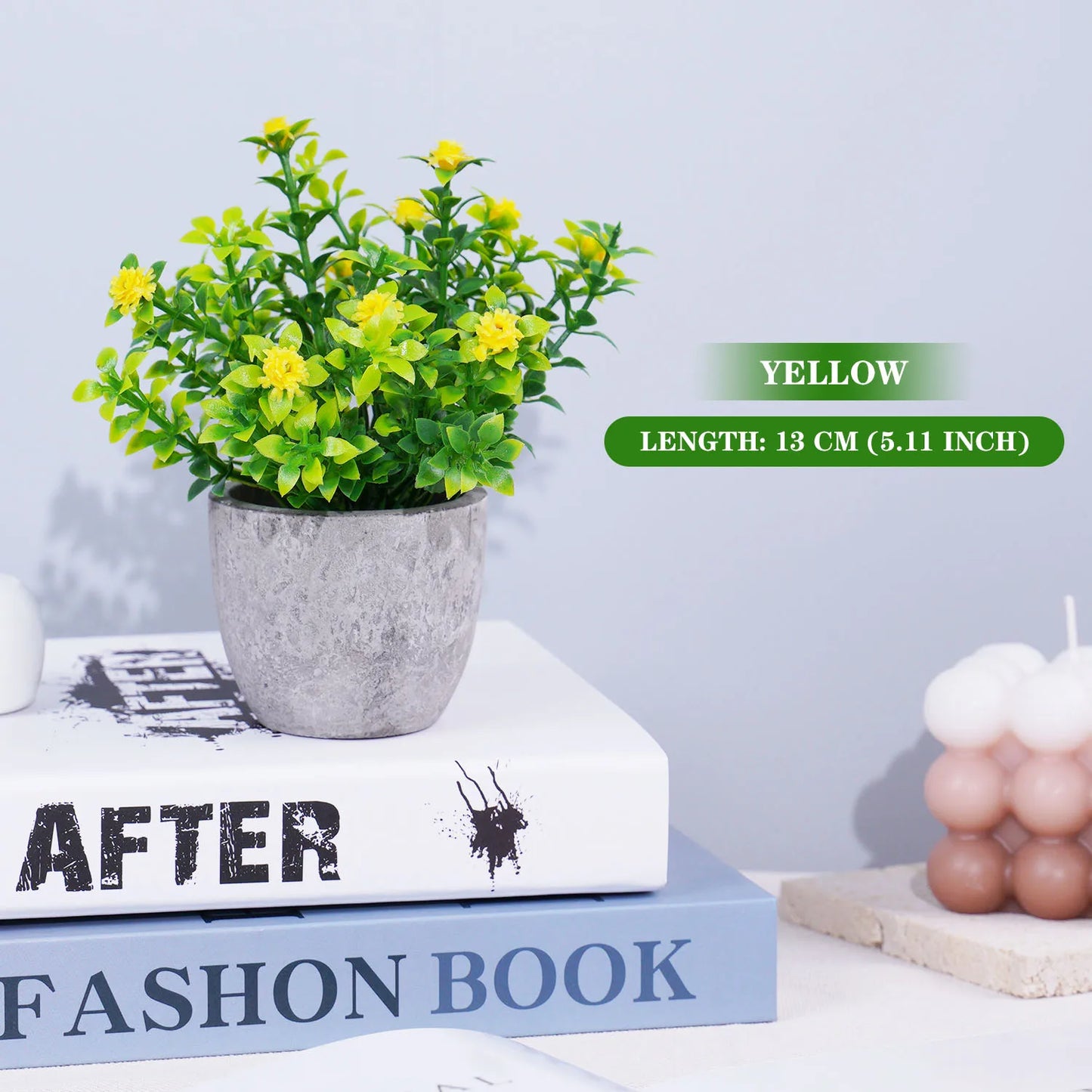 Maintenance-Free Mini Faux Plants for Home & Office