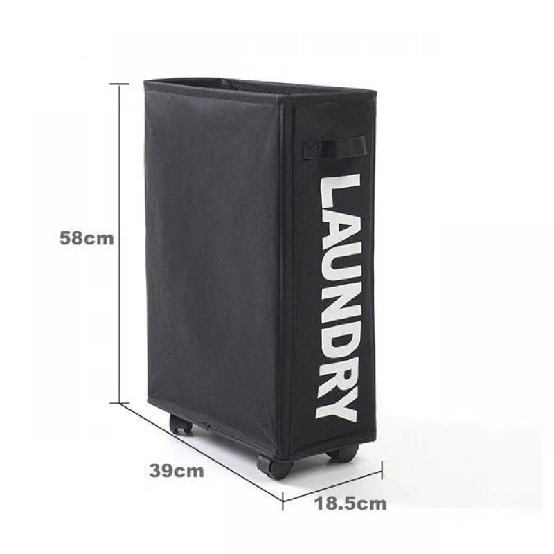 Laundry Basket with Wheels Large Capacity, Multifunctional Foldable Waterproof Storage Bag